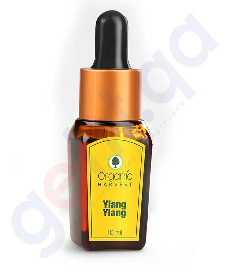 Organic Harvest Ylang Ylang Essential Oil – 100% Pure, Steam-Distilled, 10Ml Bottle 1