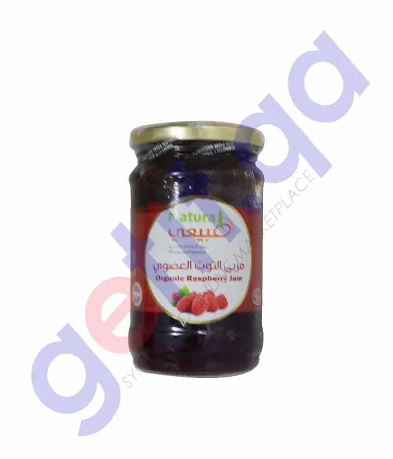 Organic Raspberry Jam – Small-Batch Fruit Preserve, No Artificial Additives, 360G 1