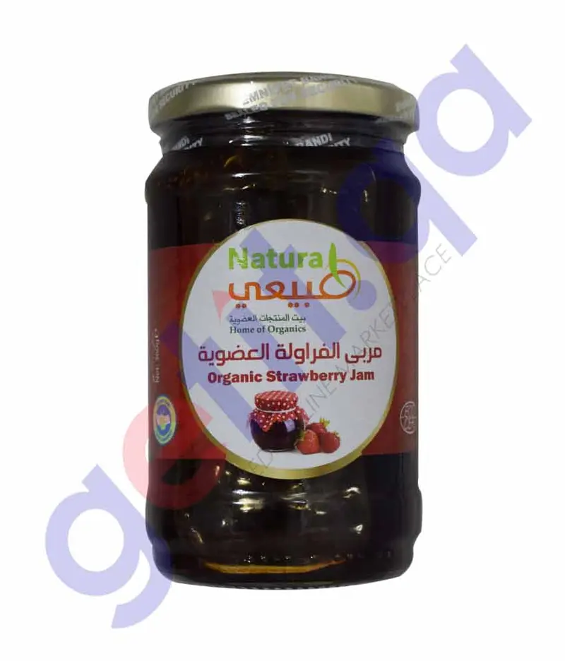 Organic Strawberry Jam – 365G Natural Spread 1