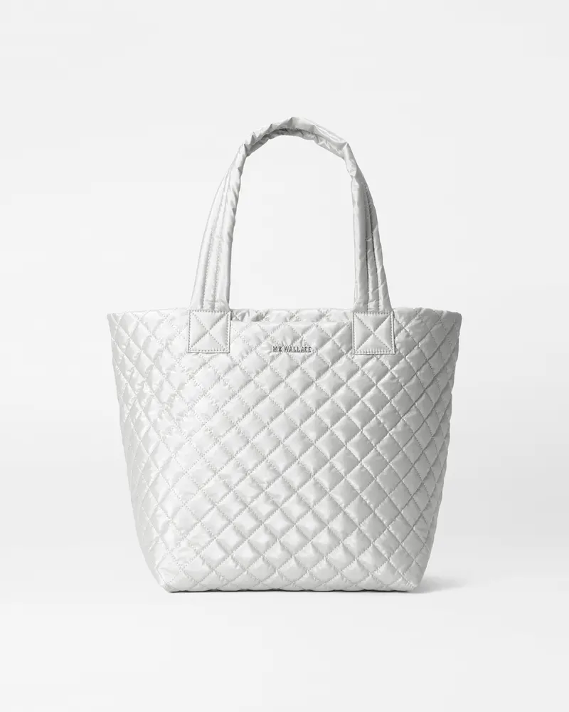 Oyster Metallic Metro Tote Deluxe – Medium Shimmer Finish 1