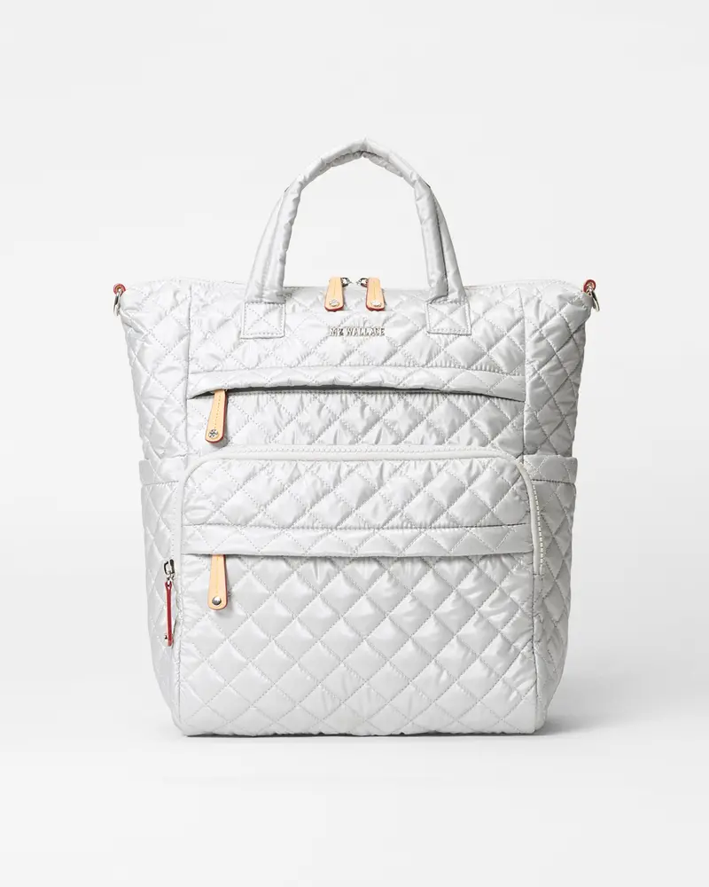 Oyster Metallic Utility Backpack – Medium 1