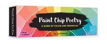 Paint Chip Poetry Creative Game – Wordplay & Art Kit By Chronicle Books 1