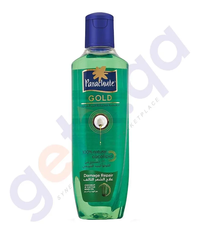 Parachute Gold Damage Repair Hair Oil For Restored Strength 1
