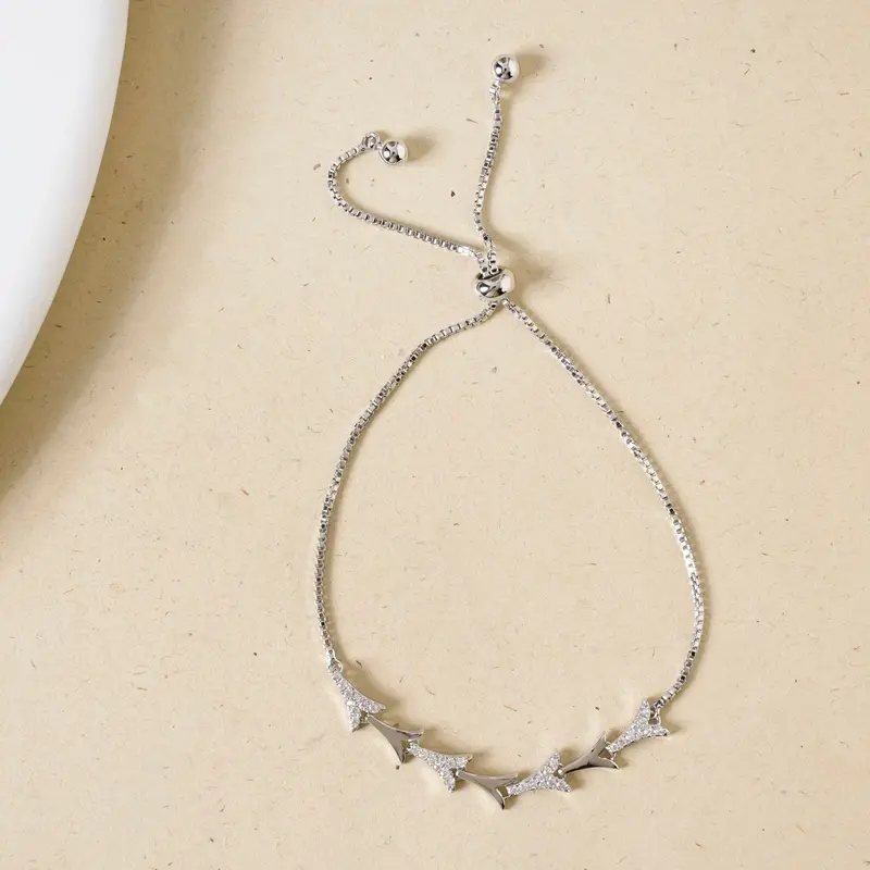 Parisian-Inspired Silver Bracelet 1