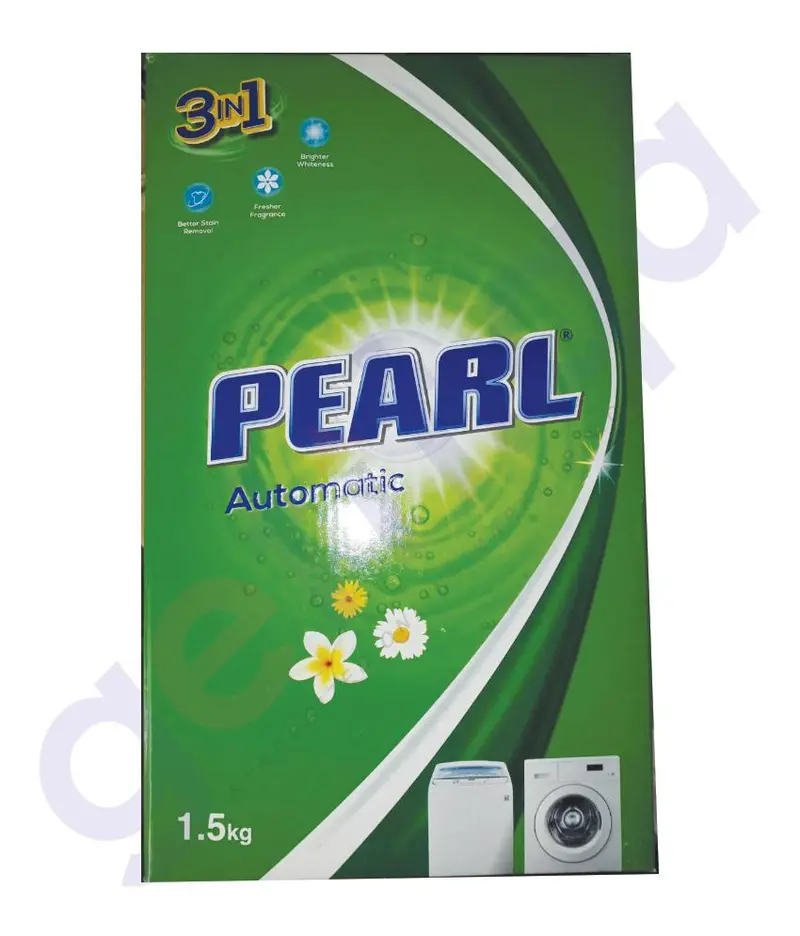 Pearl Automatic Machine Detergent – 1.5Kg Low-Suds Formula 1