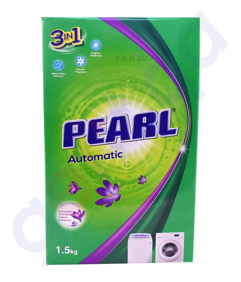 Pearl Lavender Detergent For Automatic Machines – 1.5Kg 1