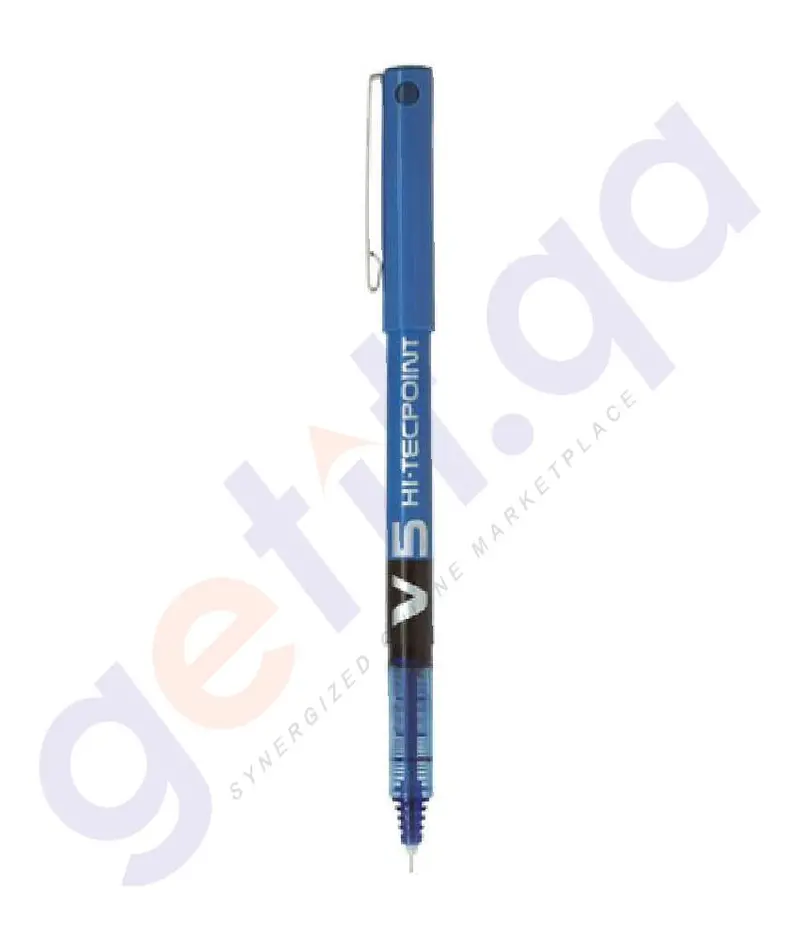 Pilot V5 Hi-Tecpoint Retractable Gel Ink Pen – Fine Tip 1