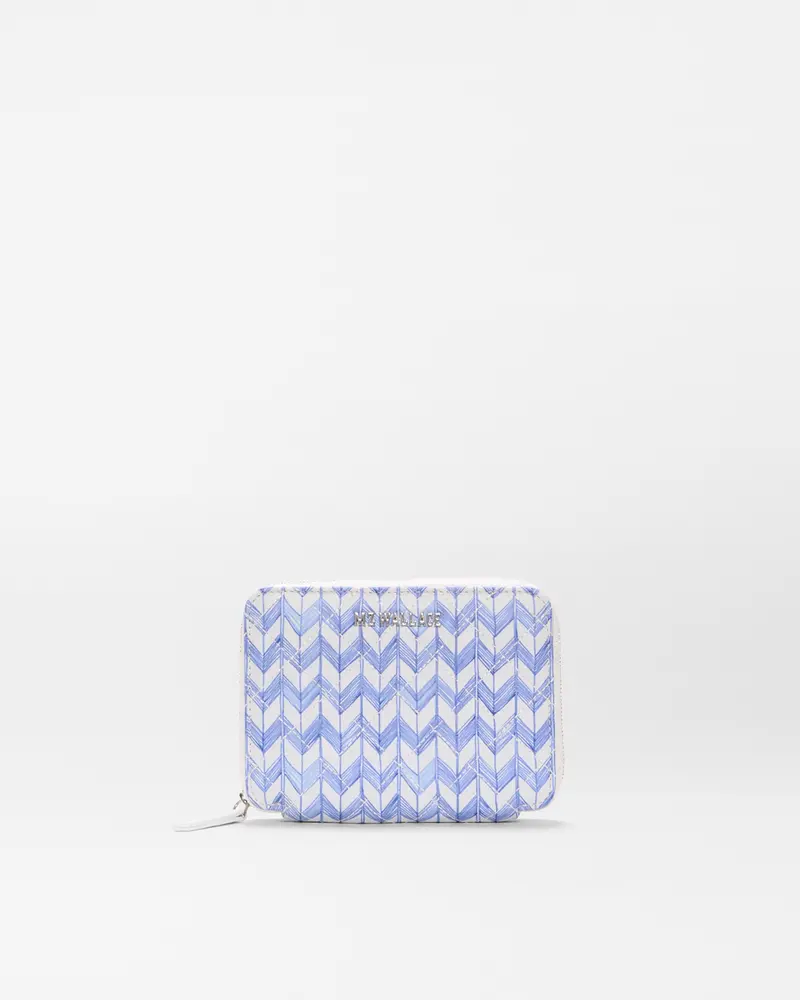 Porcelain Blue Komon Passport Wallet – Travel-Friendly Organizer 1