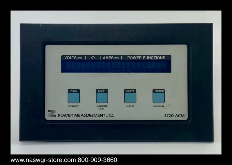 Power Measurement Ltd 3720 Acm Ac/Dc Power Analyzer With Communication Interface 1