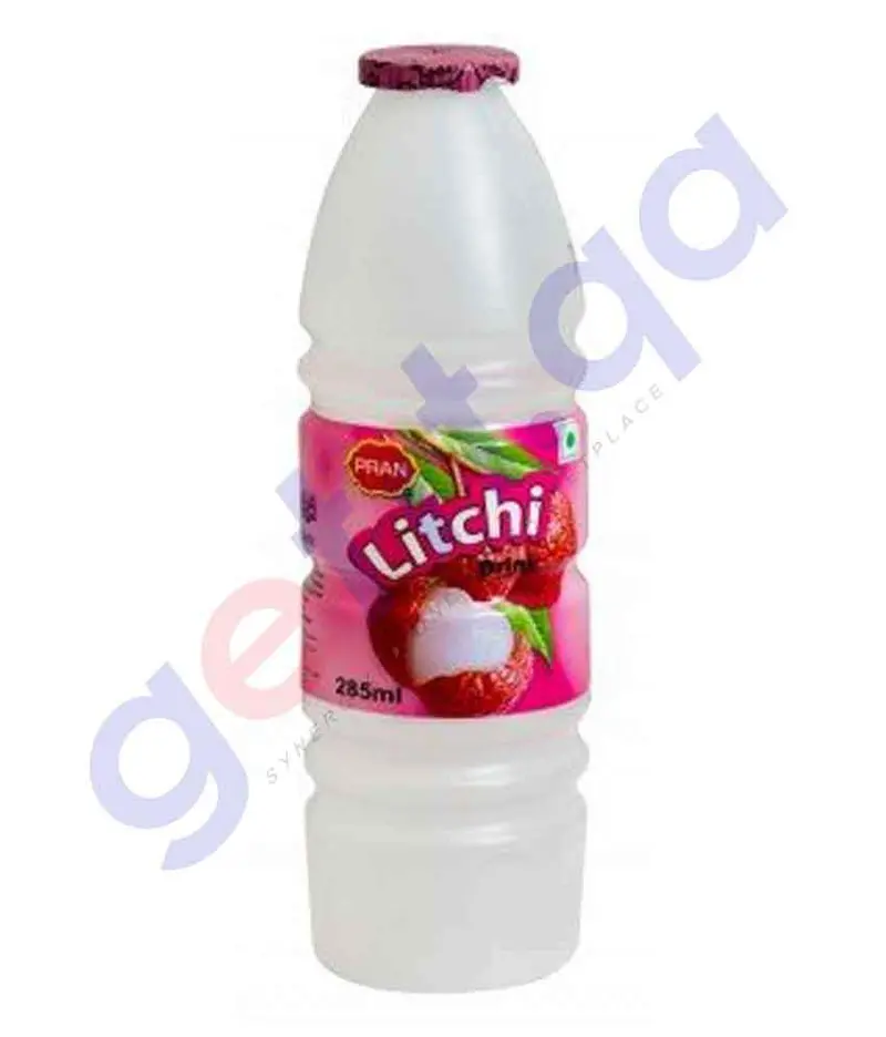 Pran Lychee Fruit Drink – Refreshing Canned Beverage 1
