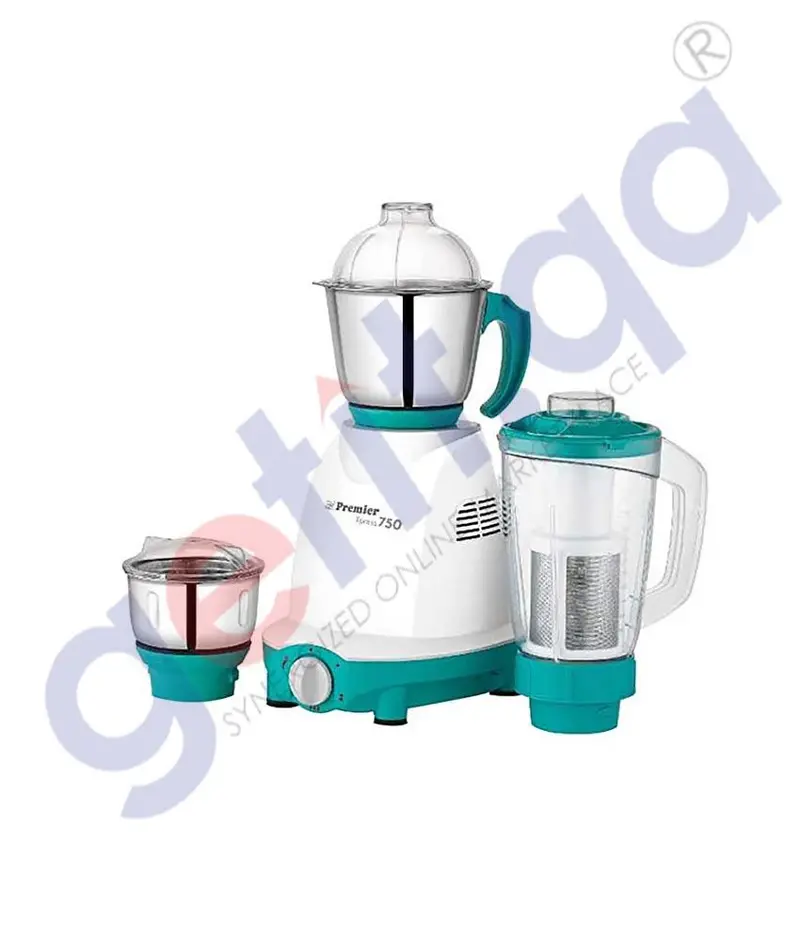 Premier Xpress Ss Mixer Grinder – Emerald Km509, 750W Multi-Function Kitchen Appliance 1