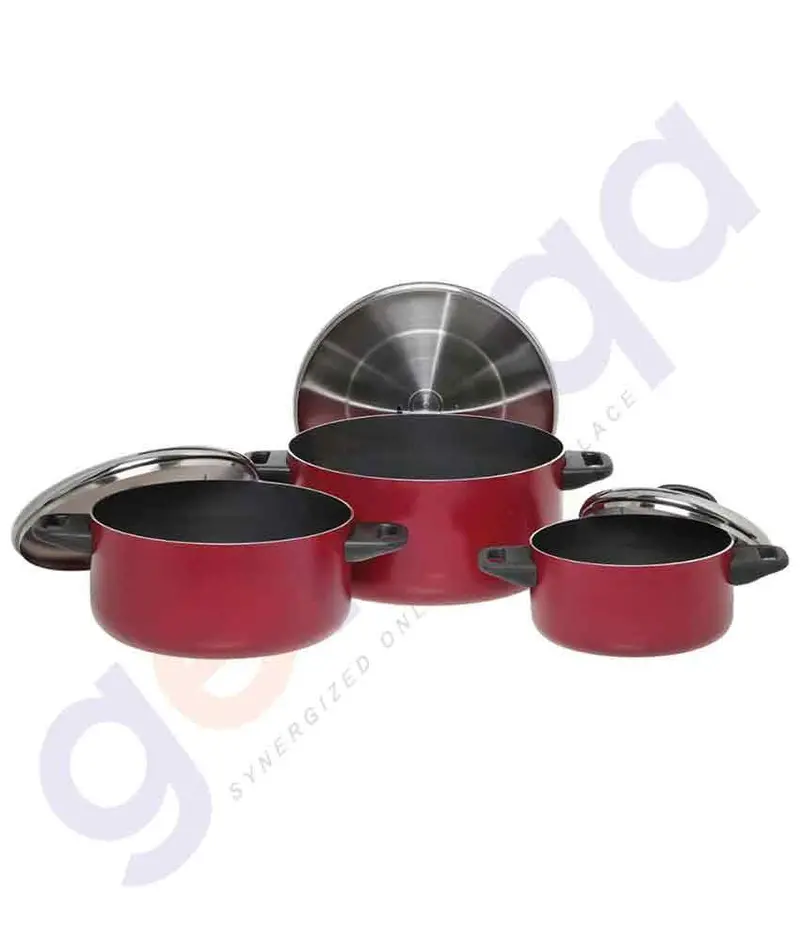 Prestige 6-Piece Stainless Steel Cookware Set 1