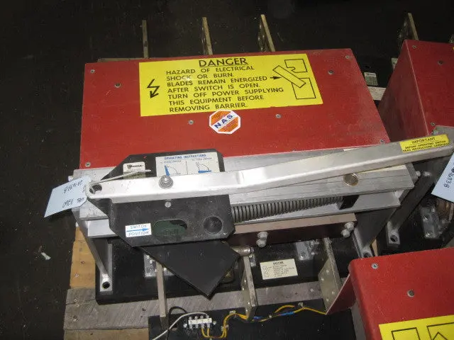 Pringle Qa-1633-B Bolted-Contact Pressure Switch Rated For 1600 Amp Systems 1
