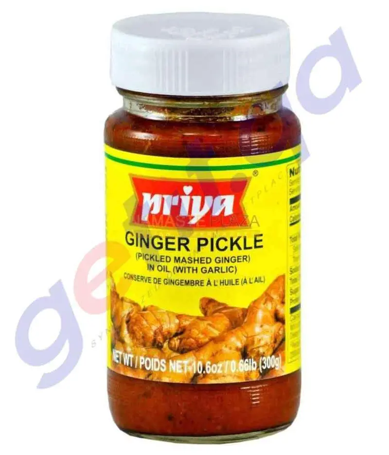 Priya Ginger Pickle – 300G 1