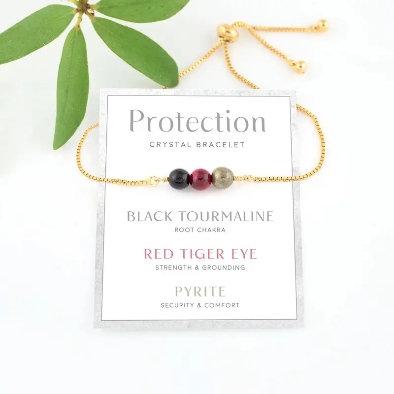 Protective Crystal Bracelet – Handcrafted Energy Jewelry By Delezen 1
