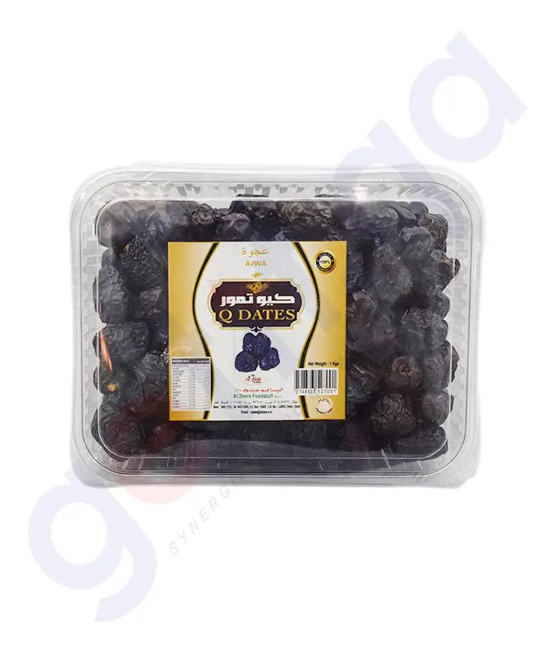 Q Ajwa Dates – Premium 1Kg Pack 1