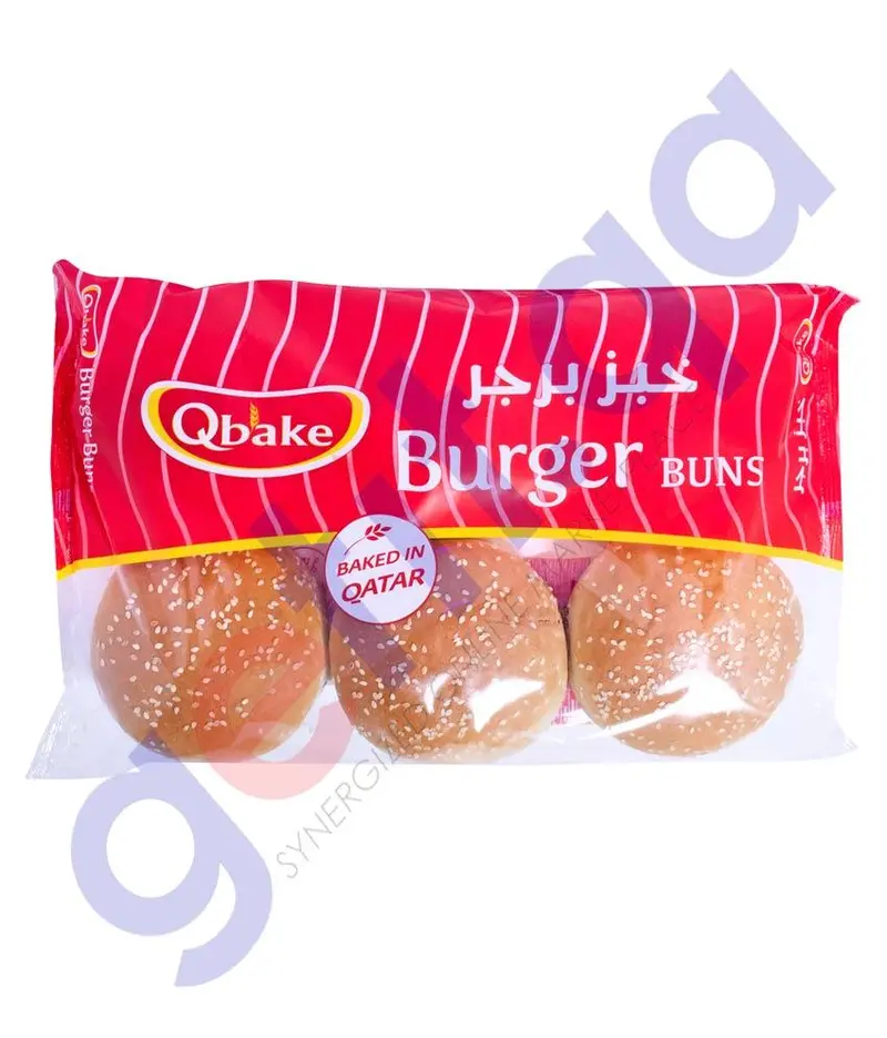 Qbake Burger Buns – 6 Pcs (420 G) 1