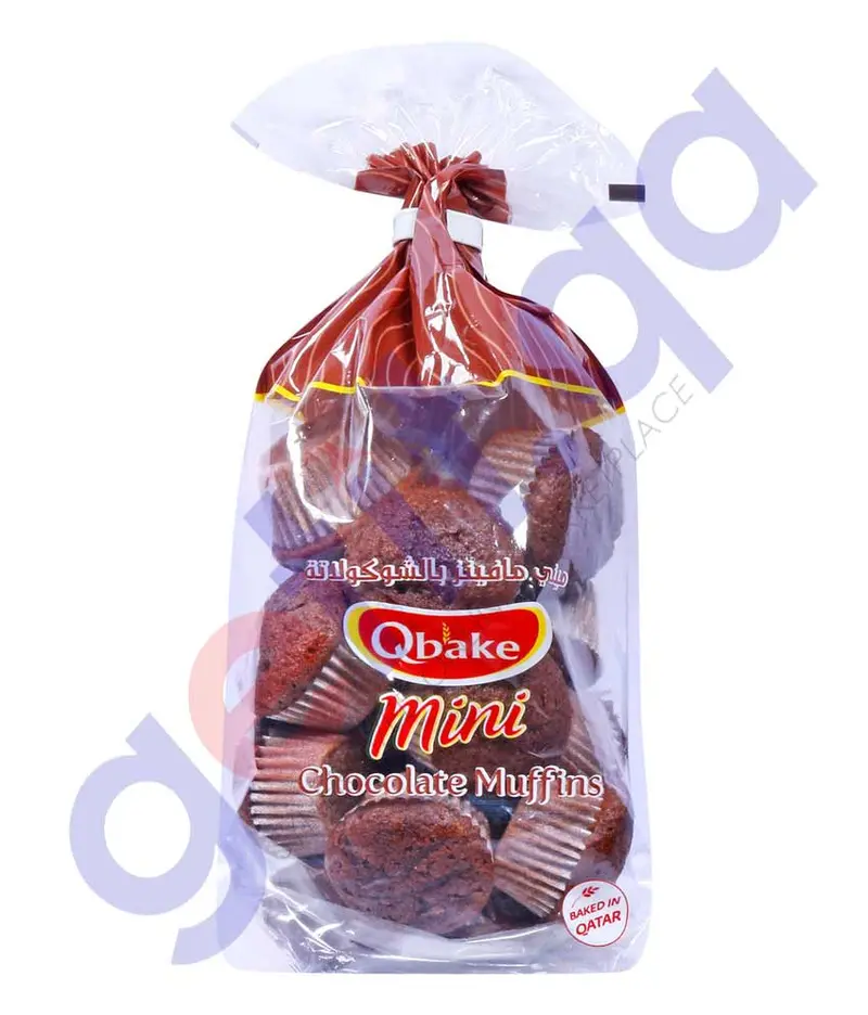 Qbake Family Pack – Mini Chocolate Muffins 1