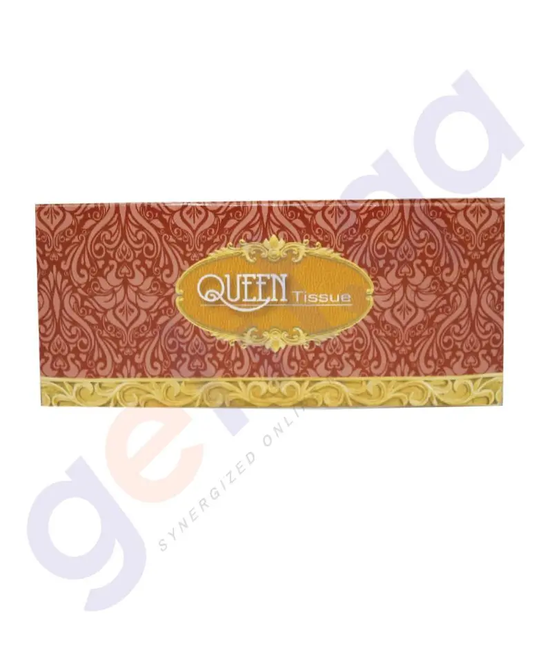 Queen 200-Sheet Facial Tissue Pack – 2-Ply Softness 1