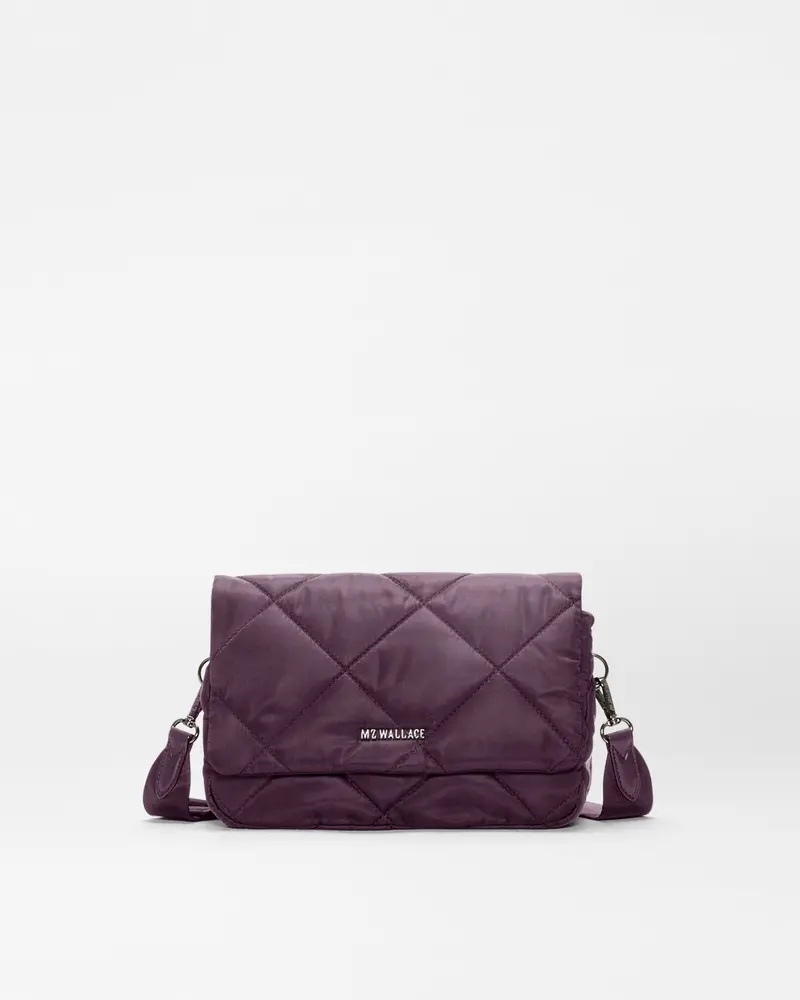 Raisin Madison Flap Crossbody Bag – Sleek Hands-Free Style 1