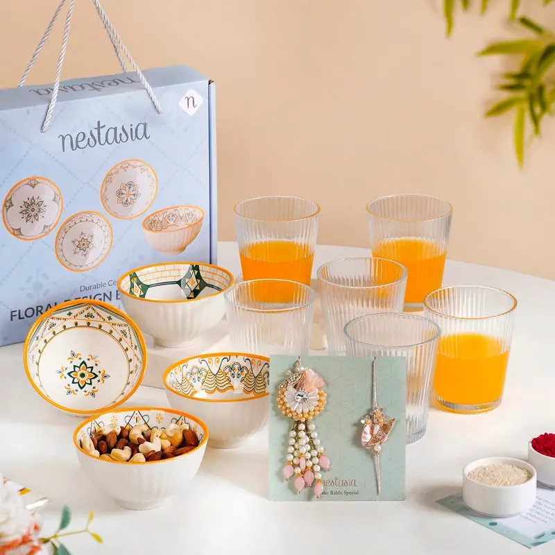 Rakhi Utility Hamper – Practical & Meaningful Sibling Gift Set 1