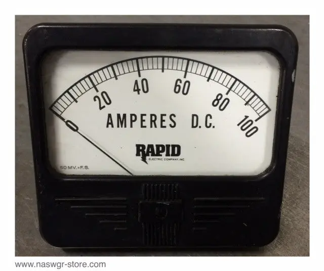 Rapid Electric 36-270 Dc Ammeter — 0–270 Amp Range 1