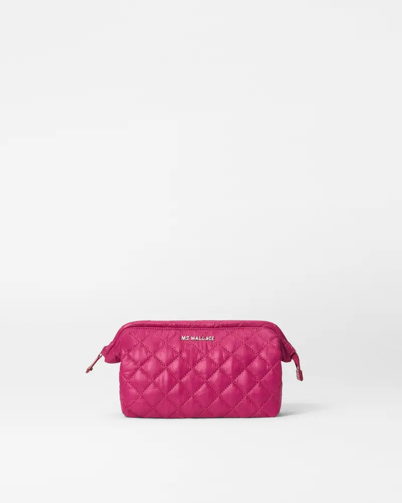 Raspberry Crosby Frame Cosmetic Bag 1