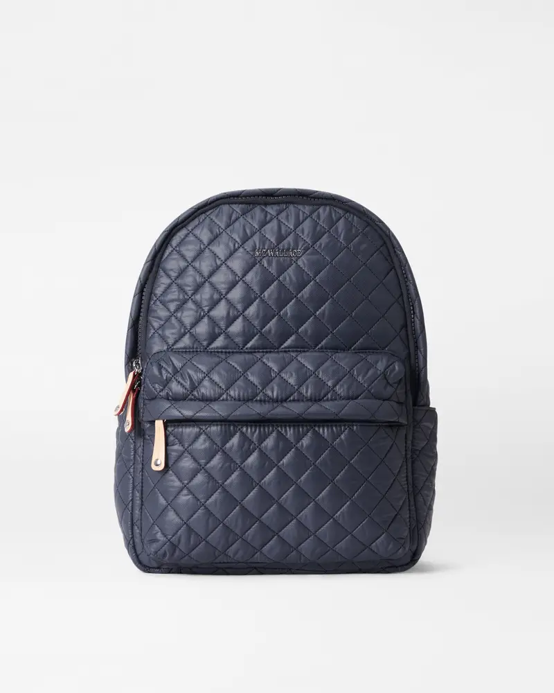 Recycled City Metro Backpack In Navy 1