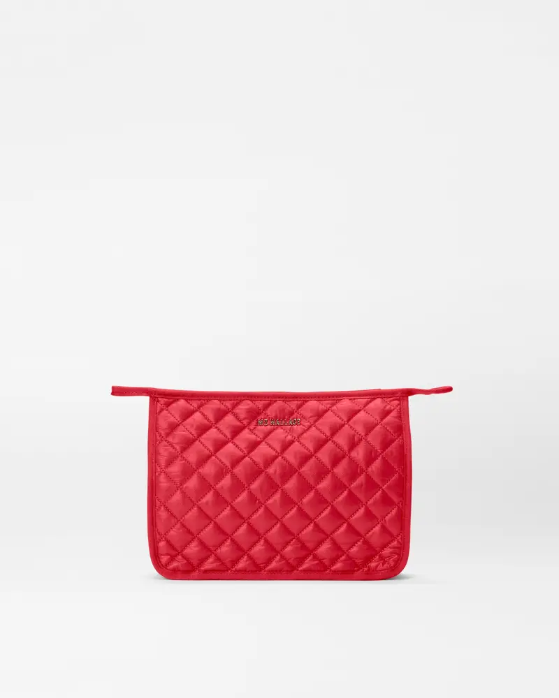 Red Apple Personalized Cosmetic Clutch 1