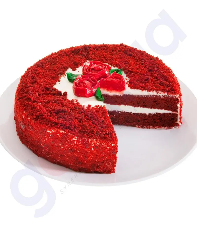 Red Velvet Cake – 1 Kg Moist Cocoa-Vanilla Cake With Cream Cheese Frosting 1