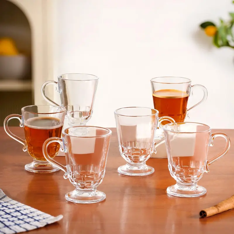 Retro-Chic Irish Coffee Tumblers (Set Of 6, 196Ml) 1