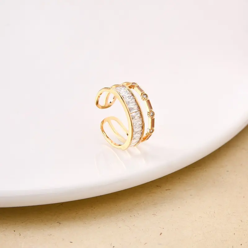 Retro Rosy Glamour Ring 1
