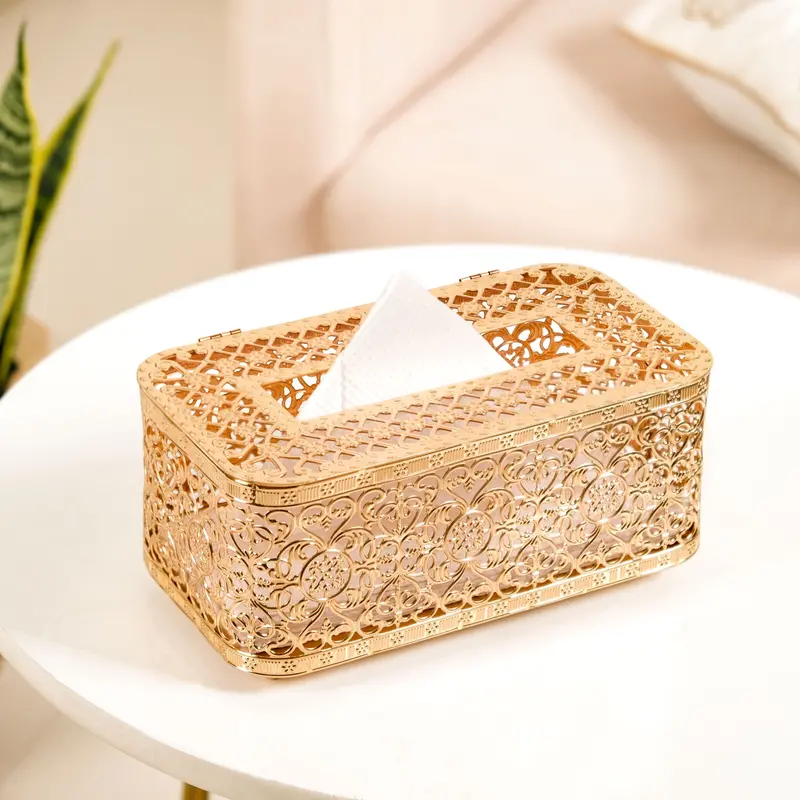 Royalcore Tissue Paper Holder – Ornamental Dining Table Accessory 1