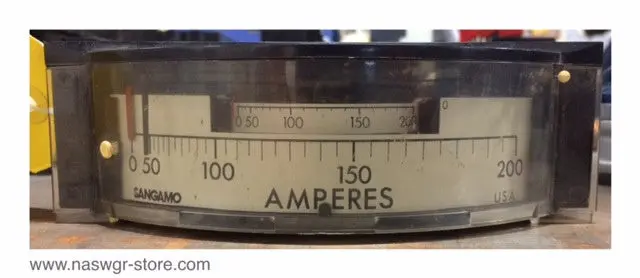 Sangamo Ad7 Ampere Demand Meter For Load Monitoring 1