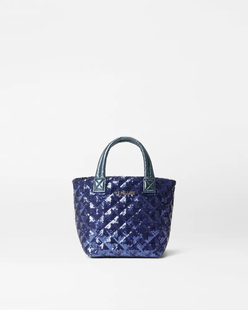 Sapphire Sequin Micro Metro Tote – Deluxe Edition 1