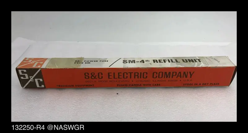 S&C Sm-4 123250-R4 Fuse Refill Unit – 23 Kv, 150E Type (Shelf Surplus) 1
