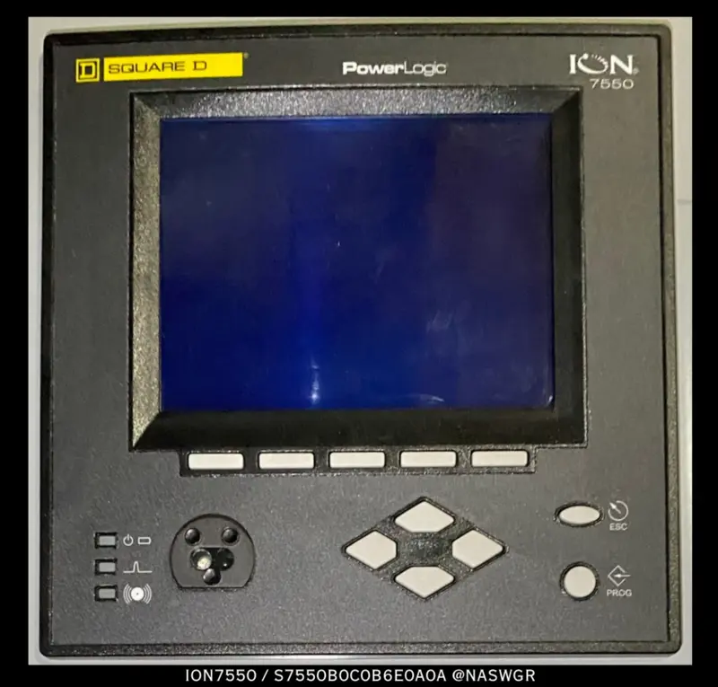 Schneider Electric Powerlogic Ion7550 Advanced Energy Meter (S7550B0C0B6E0A0A) 1