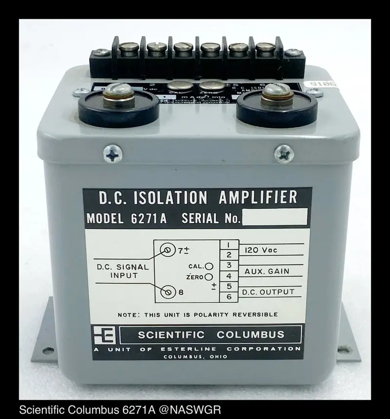 Scientific Columbus 6271A Dc Isolation Amplifier 1