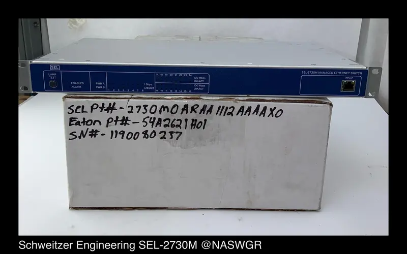 Sel-2730M Protective Relay By Schweitzer Engineering Laboratories 1