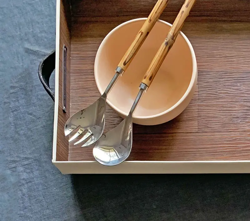 Serving Spoon Duo – Matching Utensils For Entertaining 1