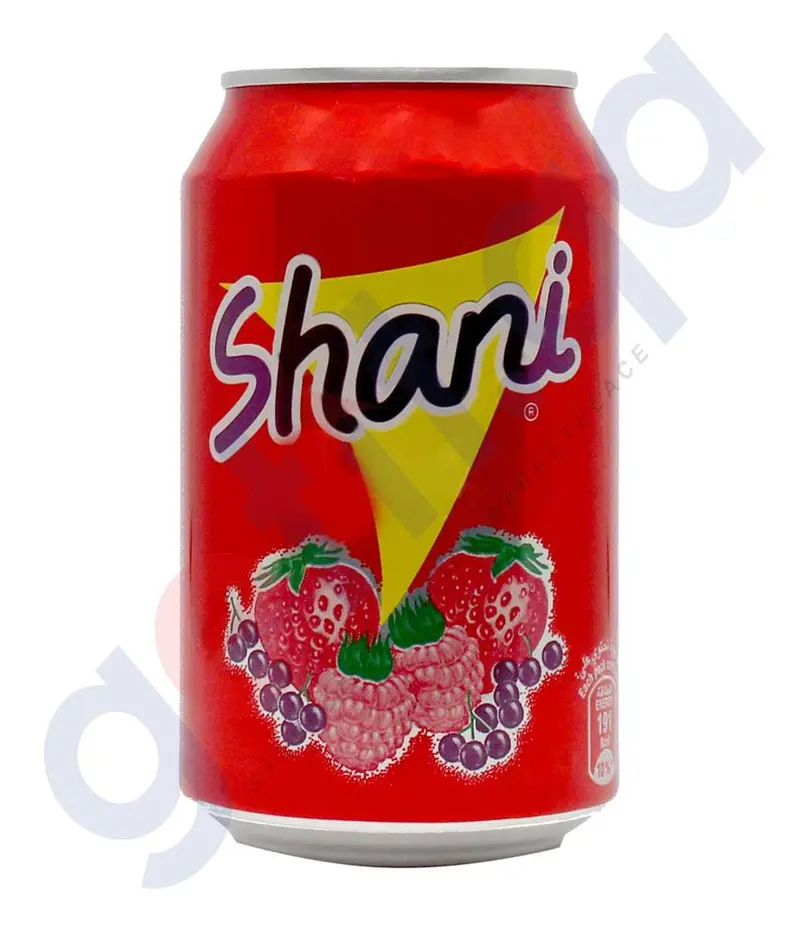 Shani Fruit-Flavored Carbonated Drink – 330Ml Can 1