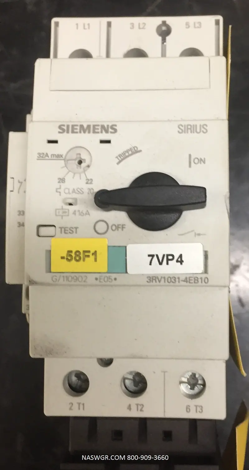 Siemens 3Rv1031-4Eb10 Motor Starter 1