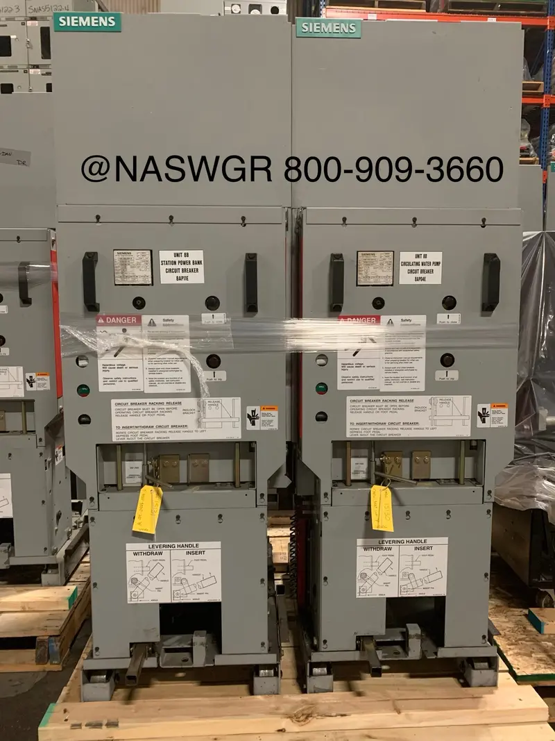 Siemens 5-Msv-350C-1200-78 Vacuum Circuit Breaker – 35Kv, 1200A 1
