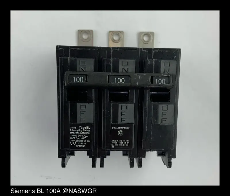 Siemens B3100 General-Purpose Mccb – 100A, Din-Rail Mountable 1