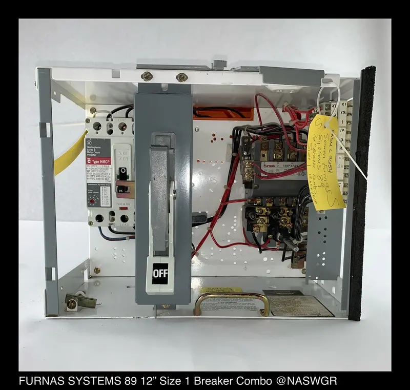 Siemens Furnas 89-Series Combination Bucket – Size 1, 12-Inch Breaker Mount 1
