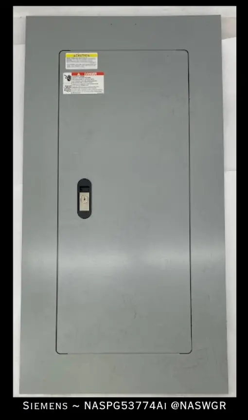 Siemens S38B P1 Panelboard Enclosure Cover – Nema 1 Compliant 1