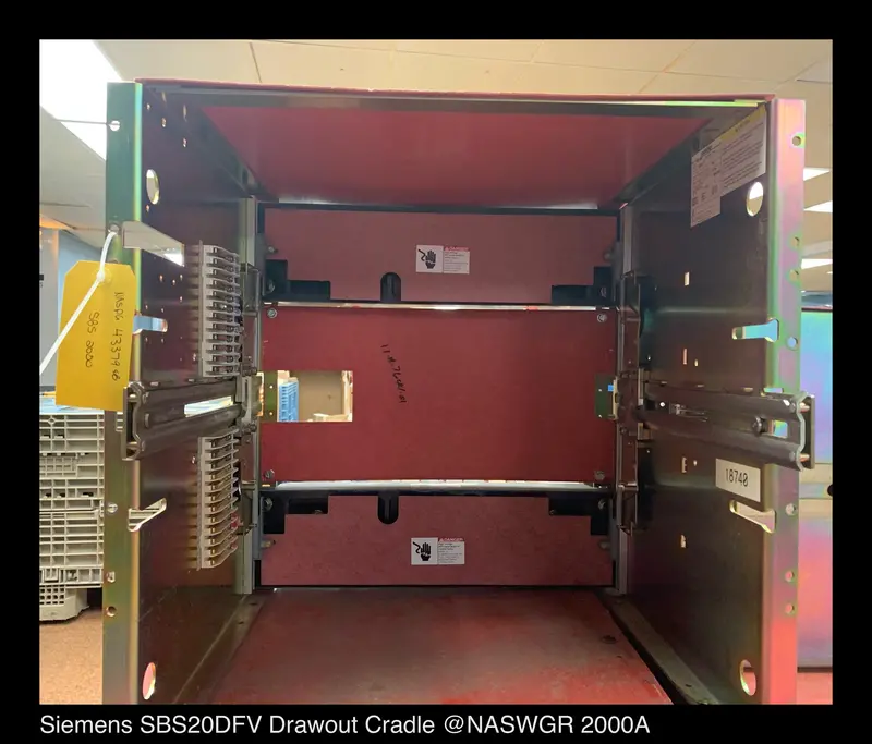 Siemens Sbs20Dfv Drawout Cradle – 2000-Amp Rating 1
