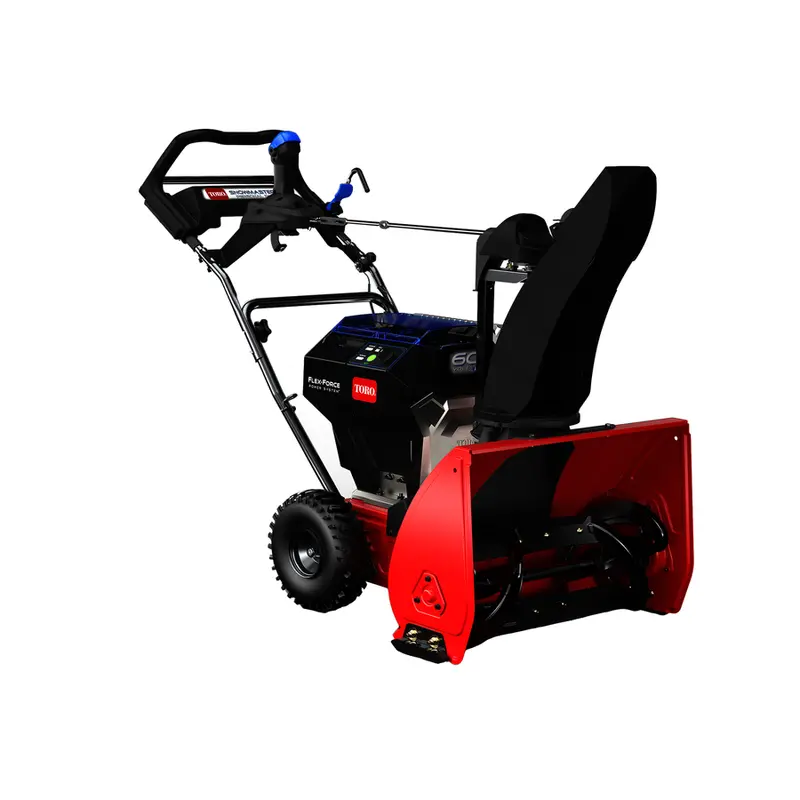 Snowmaster 60V 24-Inch Snow Blower With 11Ah Battery And 2A Charger 1