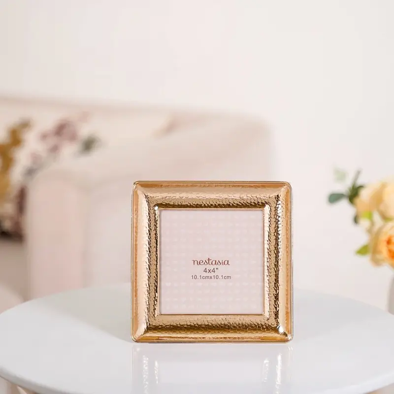 Square Bevelled Photo Frame – Mini 10X10 Cm Geometric Minimalist Design 1