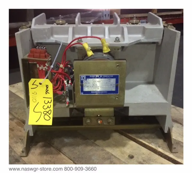 Square D 51034-201-51 360A Ac Electromechanical Contactor 1